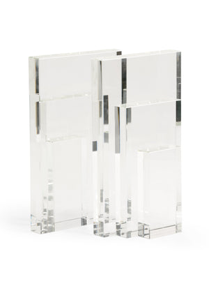 Chelsea House Crystal Bookends (Pr)