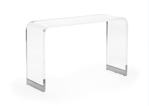 Chelsea House Waterfall Console - Nickel