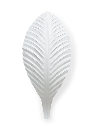 Chelsea House Palm Sconce - White
