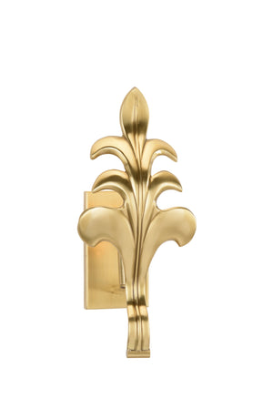Chelsea House Acanthus Leaf Brass Sconce