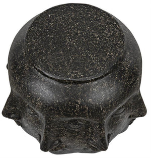 Noir Multi-Face Stool, Black Fiber Cement