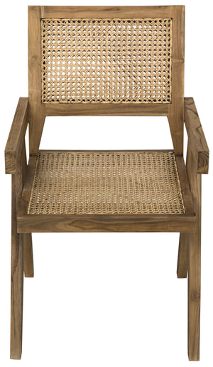 Noir QS Jude Chair, Teak with Caning