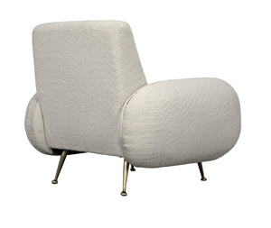 Noir Hera Chair, Teddy Fabric