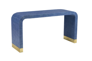 Chelsea House Waterfall Console - Blue