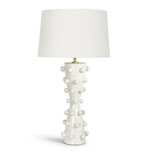 Regina Andrew Pom Pom Ceramic Table Lamp (White)