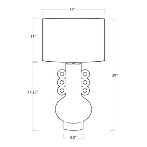 Regina Andrew Chandra Metal Table Lamp