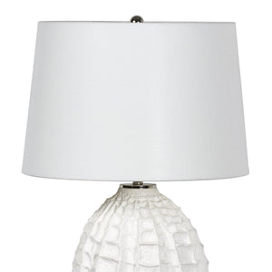 Regina Andrew Caspian Ceramic Table Lamp (White) Small