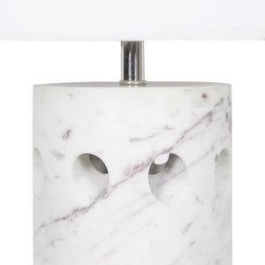 Regina Andrew Odin Marble Table Lamp (White)