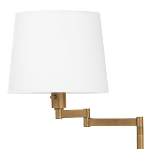 Southern Living Virtue Floor Lamp (Natural Brass)