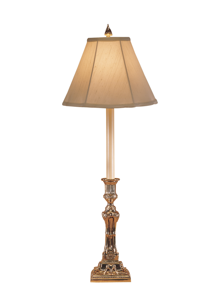 Wildwood Ram's Head Candlestick Lamp