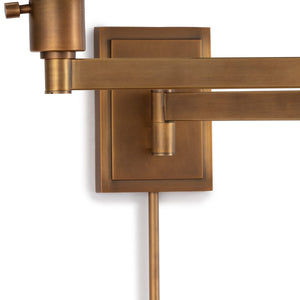 Southern Living Virtue Sconce (Natural Brass)