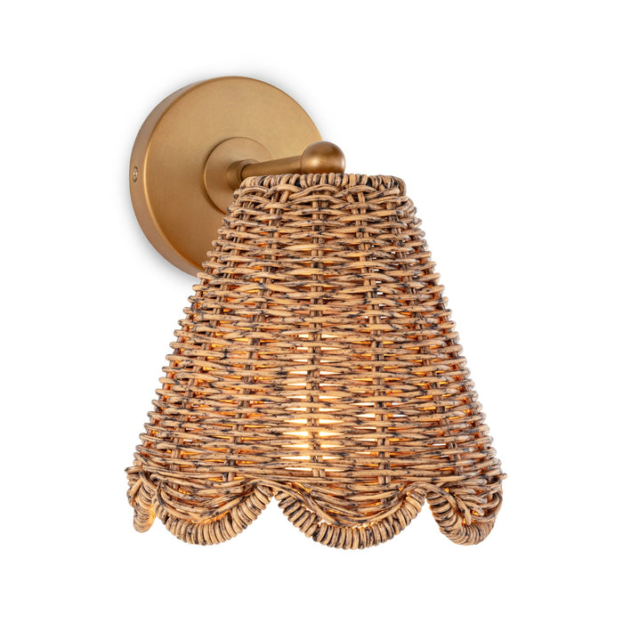 Regina Andrew Kismet Hanging Sconce (Natural Brass)