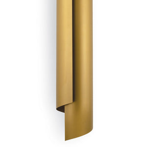 Regina Andrew Flute Sconce (Natural Brass)