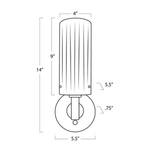 Regina Andrew Dixie Sconce (Oil Rubbed Bronze)