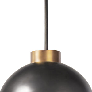 Regina Andrew Montreux Pendant (Oil Rubbed Bronze and Natural Brass)