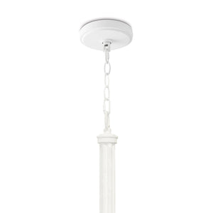 Regina Andrew River Reed Chandelier Small (White)