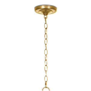 Regina Andrew Sadie Glass Pendant (Natural Brass)