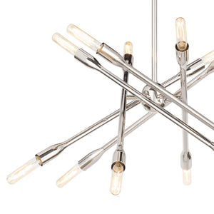 Regina Andrew Cobra Chandelier Small (Polished Nickel)