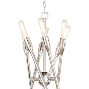 Regina Andrew Cobra Chandelier Small (Polished Nickel)