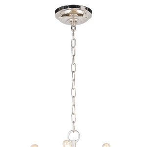 Regina Andrew Cobra Chandelier Small (Polished Nickel)