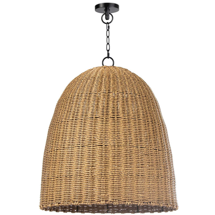 Coastal Living Beehive Outdoor Pendant Large (Weathered Natural)