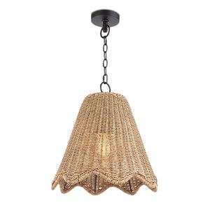 Coastal Living Summer Outdoor Pendant Small (Weathered Natural)