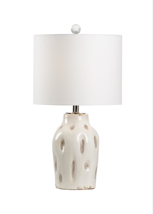 Wildwood Dimples Large Lamp - Taupe