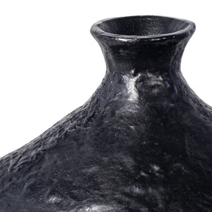 Regina Andrew Poe Metal Vase (Black)