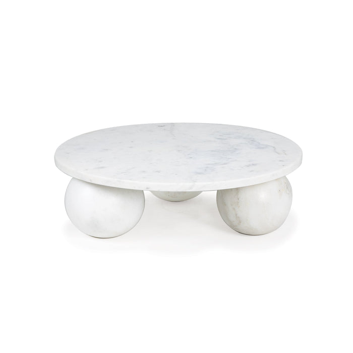 Regina Andrew Marlow Marble Plate Small (White)