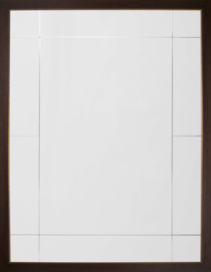 Mirror Home Walnut & Distressed Gold Eleven Panel Mirror