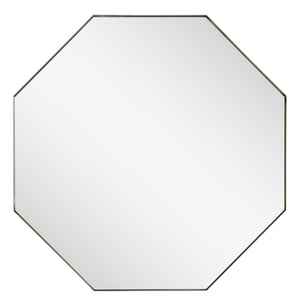 Mirror Home Octagonal Polished Stainless Steel Mirror