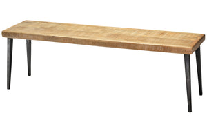 Jamie Young Farmhouse Bench in Natural Wood