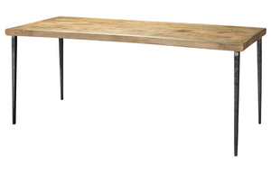Jamie Young Farmhouse Dining Table in Natural Wood