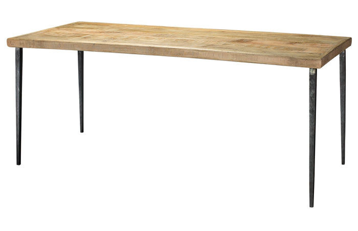 Jamie Young Farmhouse Dining Table in Natural Wood