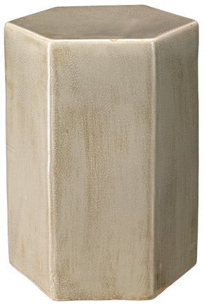 Jamie Young Large Porto Side Table in Pistachio Ceramic