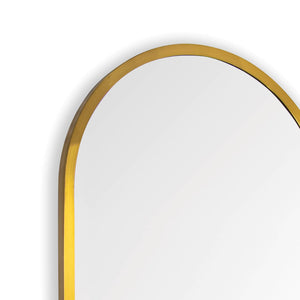 Regina Andrew Doris Dressing Room Mirror Large (Natural Brass)