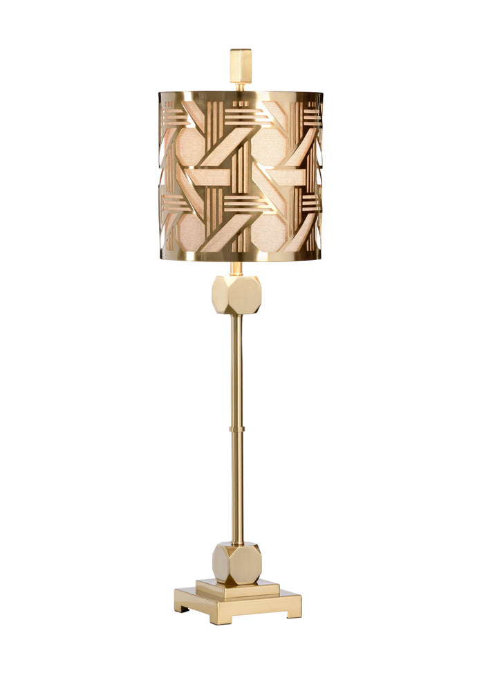 Wildwood Hutton Slim Lamp - Brass