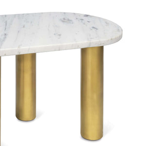 Regina Andrew Gabrielle Marble Cocktail Table