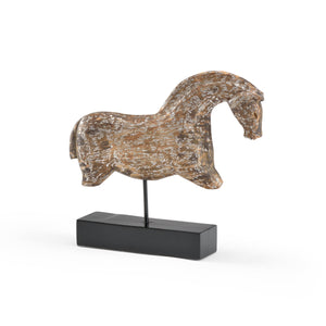 Wildwood Footless Horse Sculpture