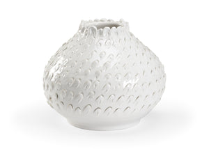 Wildwood Atrani Vase - White