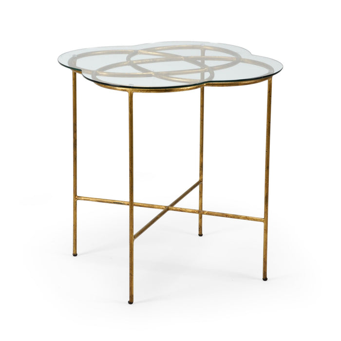 Chelsea House Love Knot Side Table - Gold