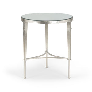 Chelsea House Round Regent Table - Silver