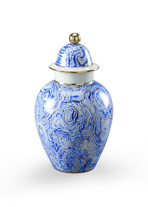 Chelsea House Marbleized Covered Urn (Sm)