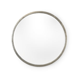 Chelsea House Round Mirror - Silver (Lg)