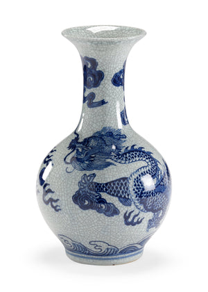 Chelsea House Dragon Crackle Vase