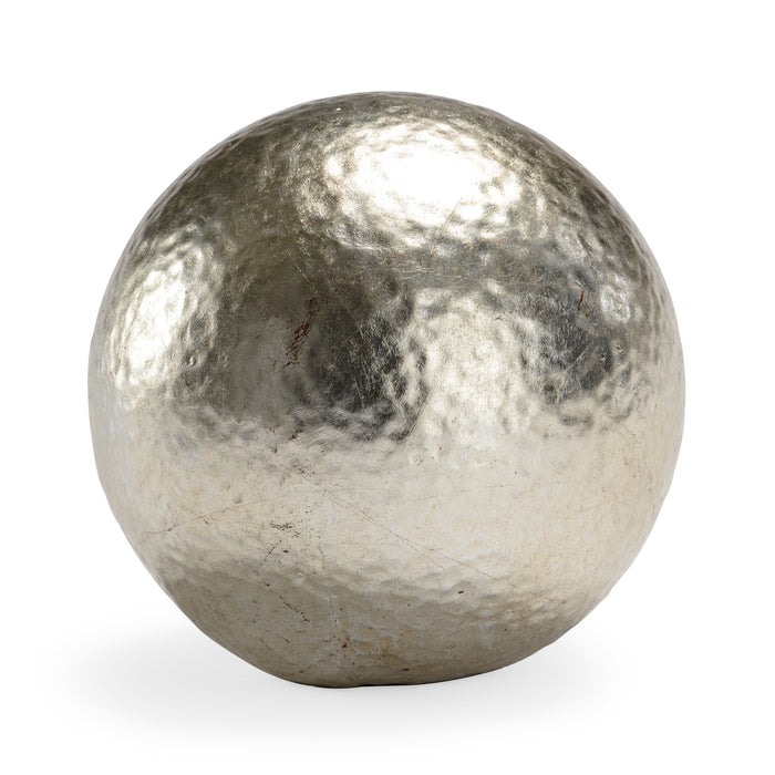 Chelsea House Hammered Ball - Silver (Lg)