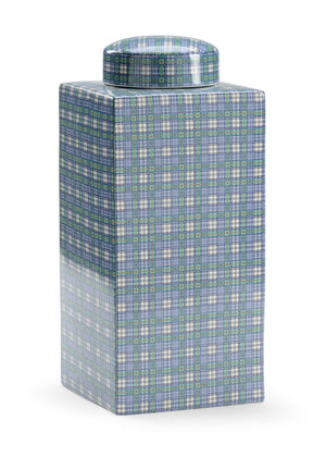 Chelsea House Gordon Plaid Vase