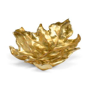 Chelsea House Leaf Tray - Gold