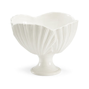 Chelsea House Palm Leaf Bowl - White
