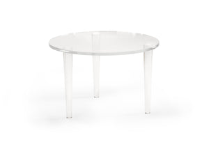 Chelsea House Round Acrylic Coffee Table